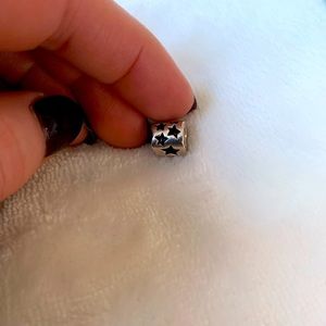Star sterling silver Pandora Charm